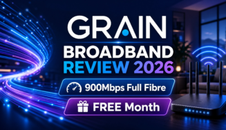 Grain Broadband Review 2026: Full Fibre 900Mbps + FREE Month